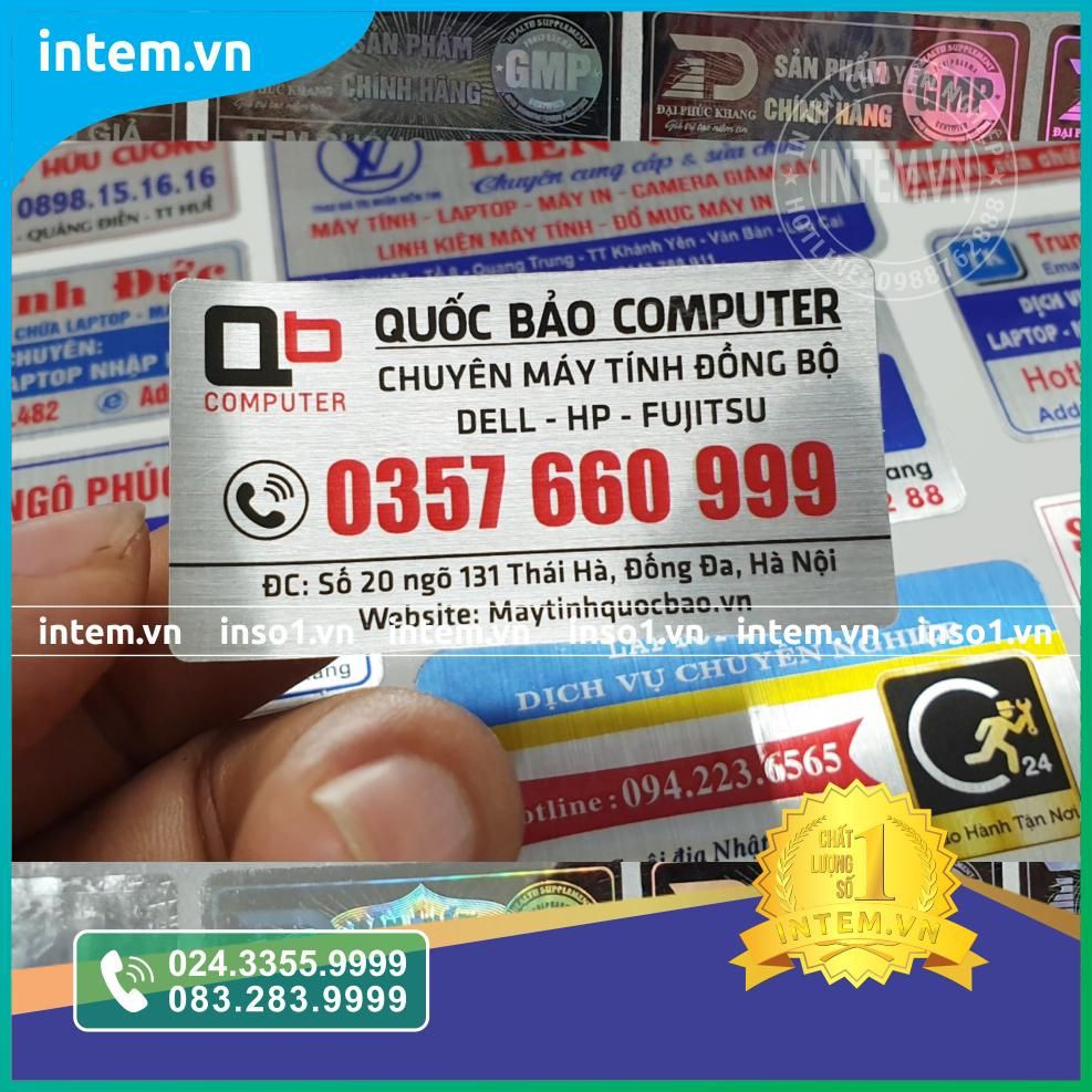 IN TEM DÁN QUẢNG CÁO MÁY TÍNH
