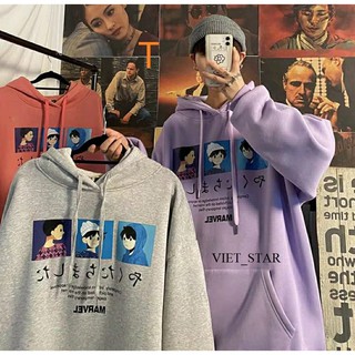 Áo Khoác Hoodie MARVEL BOY Form Rộng Unisex - VIET_STAR