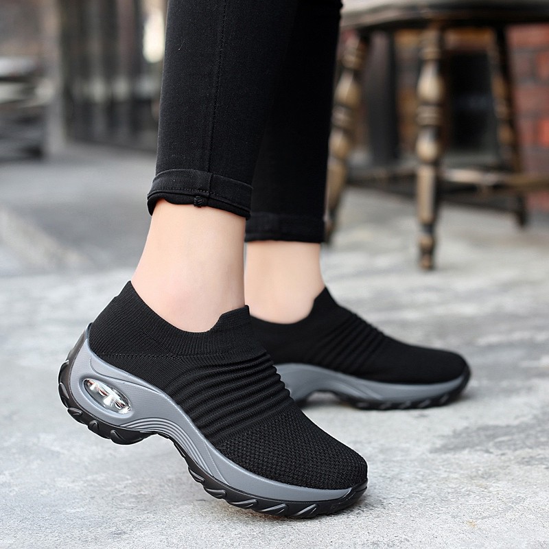 Giày lười đế độn thời trang size 35-42 cho nữ