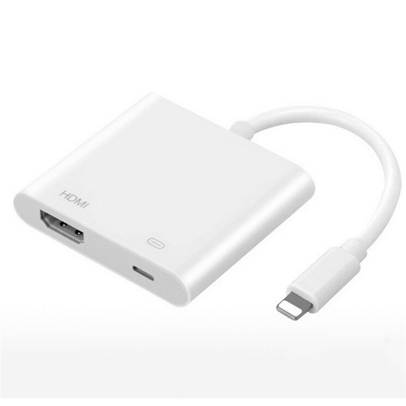 Dây cáp chuyển đổi cổng Lightning sang Hdmi chất lượng cao cho Iphone 8 7 X Ipad