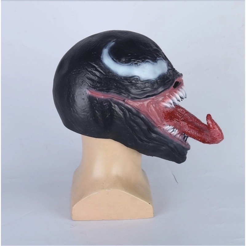 [Venom] Mặt nạ chùm đầu phim Venom Spiderman chất đẹp mặt nạ hóa trang halloween trung thu sự kiện lễ hội độc đáo