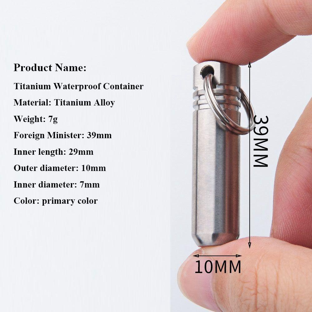 Bình Đựng Thuốc Mini Chống Thấm Nước / Ẩm Tiện Dụng