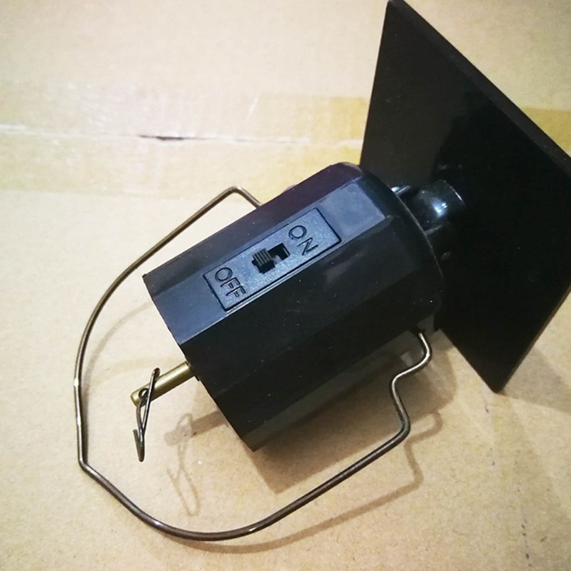 Pcf * Động Cơ Treo Hiển Thị Năng Lượng Mặt Trời Màu Đen Có Thể Xoay Hiển Thị Chuông Gió Kèm Kẹp Sunlig Tr