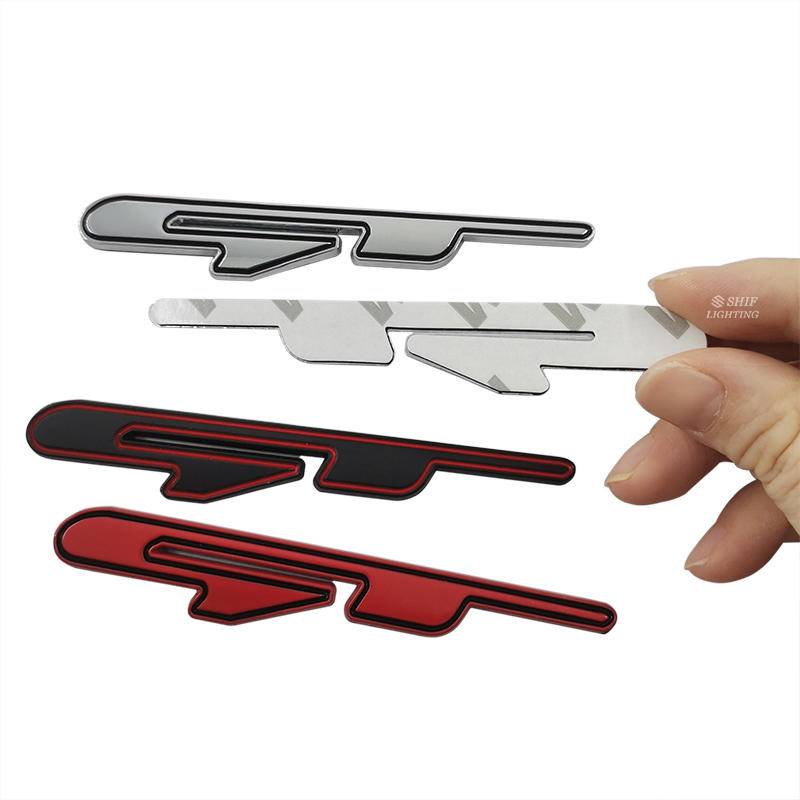 FENDER 1 Miếng dán kim loại trang trí xe hơi hình logo GT