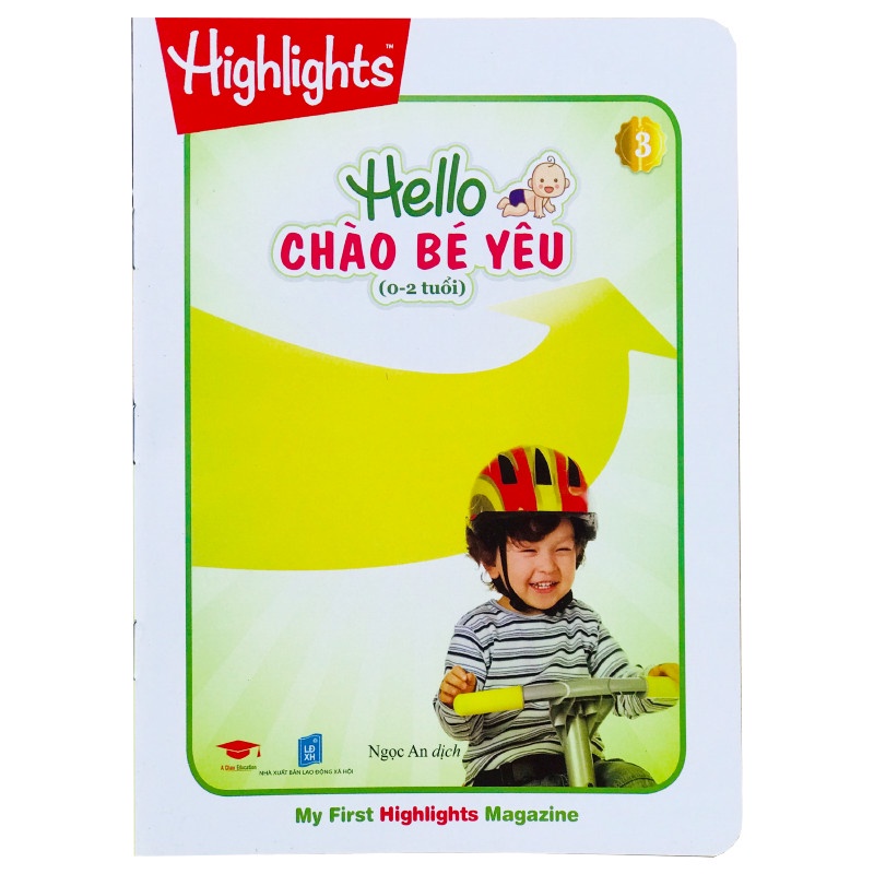 Sách - Cuốn Tạp chí Hello – Chào bé yêu 3 ( 0-2 tuổi) - Á Châu Books