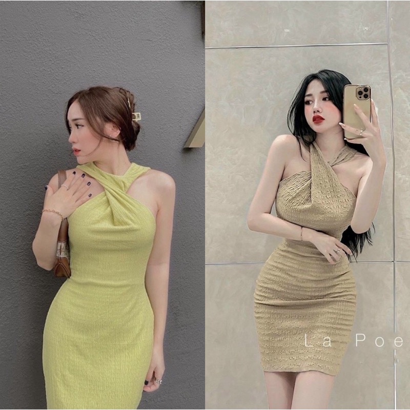 Đầm Body Yếm Fom Đỉnh Hàng Cao Cấp