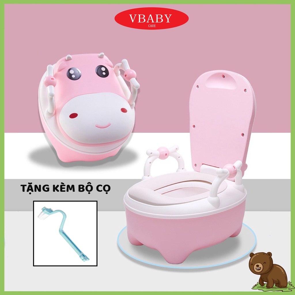 Bô vệ sinh Bò cao cấp dành cho bé trai & bé gái cực đáng yêu