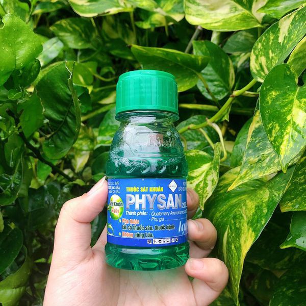 Physan 20SL Dung dịch sát khuẩn trừ nấm (chai 100ml)