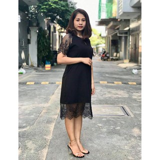 Đâm trung niên big size phối ren