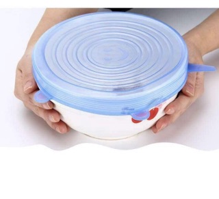 Set 6 nắp bát silicon đa năng