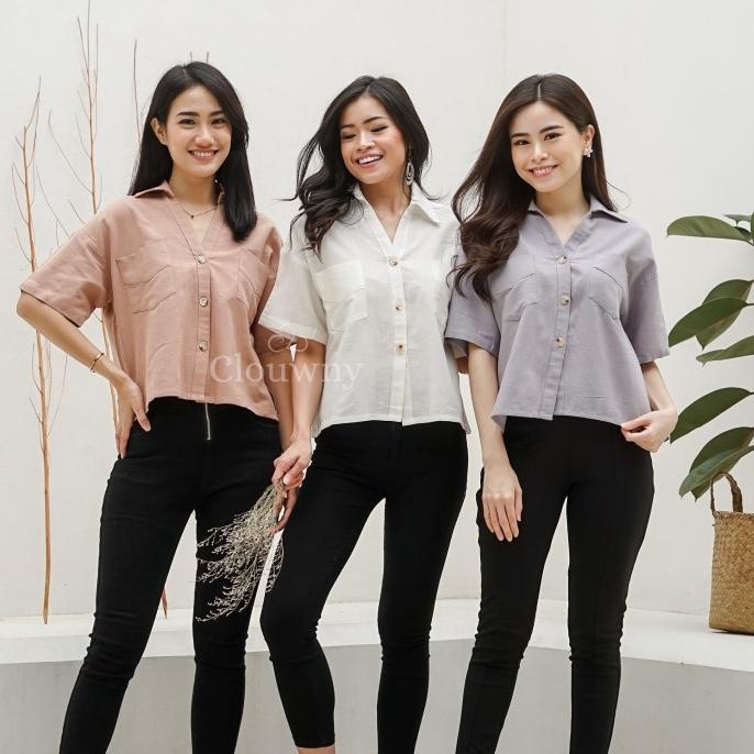 Igazi Áo Sơ Mi Cotton Lanh Cao Cấp Thân Thiện Với Mẹ Đang Cho Con Bú