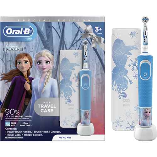 Bàn chải điện trẻ em Oral-B Vitality 100 Disney Travel Case - Hàng nhâp khẩu