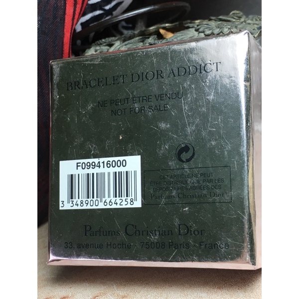 Vòng tay Dior -ruy băng-used