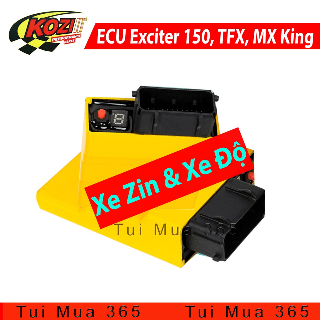 [ECU] IC Độ Mở Tua Yamaha Exciter 150cc, TFX, MX King - Kozi ( Có 8 Map Tăng Chỉnh )