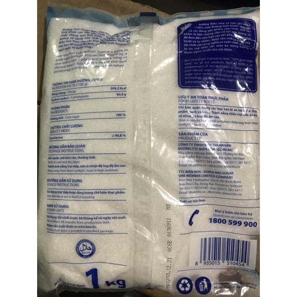 Đường Biên Hoà gói 1kg
