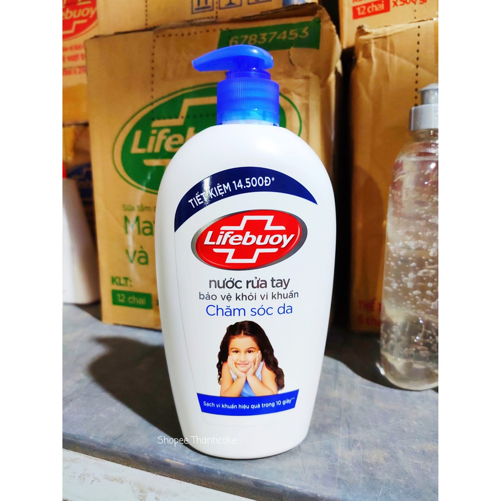 LIFEBUOY Nước Rửa Tay Bảo Vệ Vượt Trội, Chăm Sóc Da, Làm Bếp Chanh 500g 500 g | BigBuy360 - bigbuy360.vn