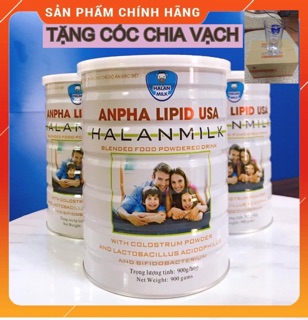 Sữa non Anpha Lipid USA 900g - Giúp tăng sức đề kháng, phục hồi nhanh sức khỏe