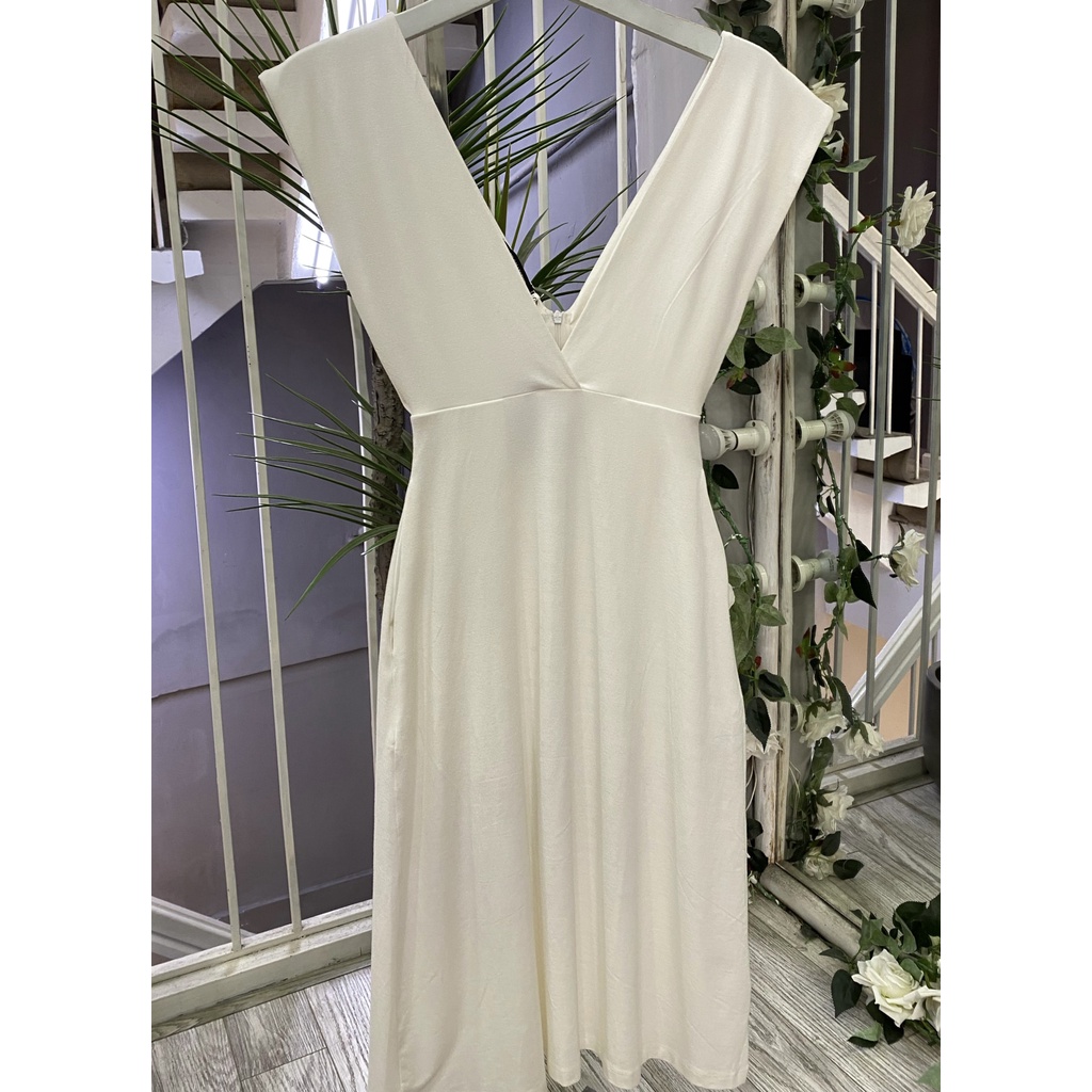 DII COLLECTION - Đầm gile midi thiết kế cao cấp