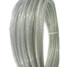1 mét dây cáp thép mạ kẽm bọc nhựa phi 6, phi 8