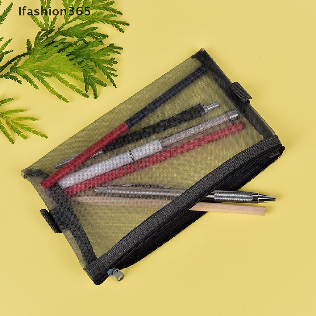 Túi lưới trong suốt đựng bút thiết kế đơn giản 365