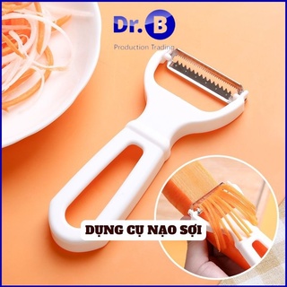 Dao nạo sợi củ quả Nhật Bản siêu sắc GiadungDrB Dụng cụ nạo sợi lưỡi răng cưa