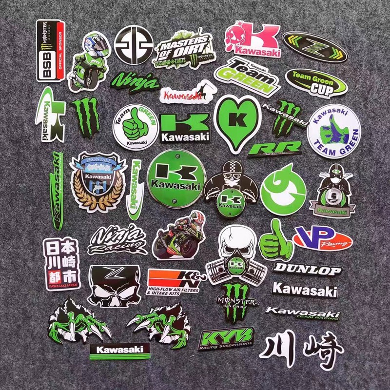 Set 40 Miếng Dán Chống Thấm Nước Trang Trí Xe Ô Tô