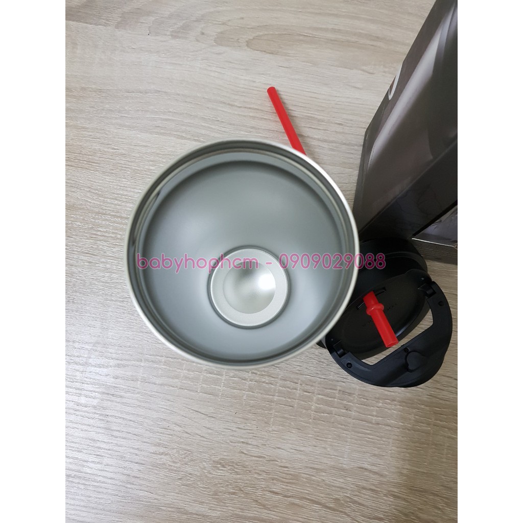 Ly giữ nhiệt Lock&Lock Clip Tumbler 540ml miệng ly rộng kèm ống hút chịu nhiệt LHC4151 - K-MALL