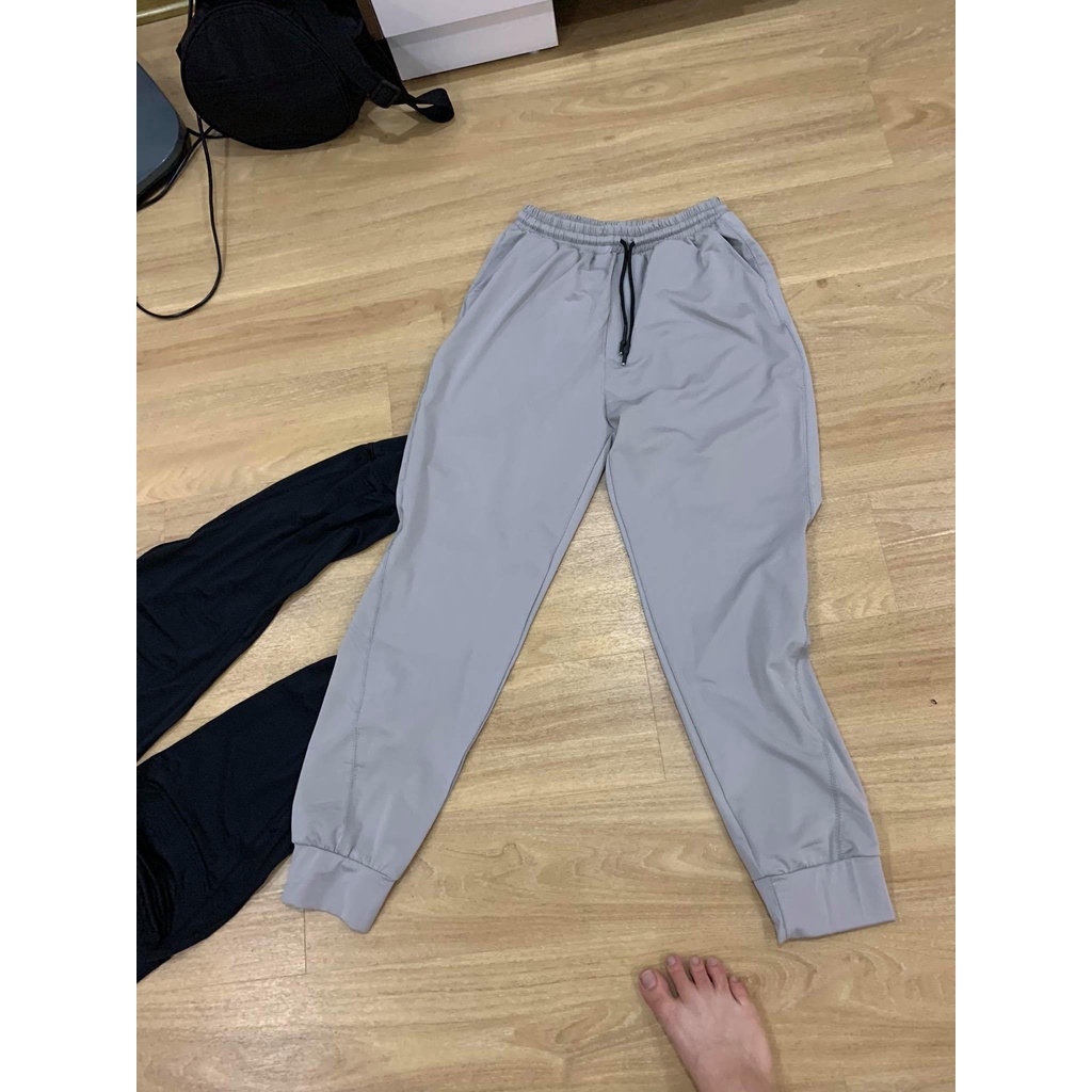 Quần Jogger Thể Thao Bằng Lụa Poly Co Giãn Cỡ Lớn 4XL plus Thời Trang Cho Nam Và Nữ