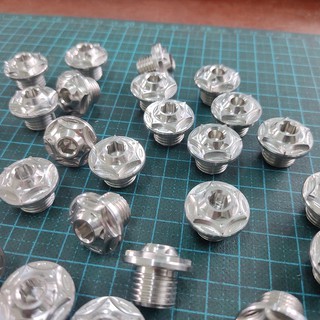 Ốc INOX mâm lửa [1 cái nhỏ] - dành cho EX150/ WaveS110