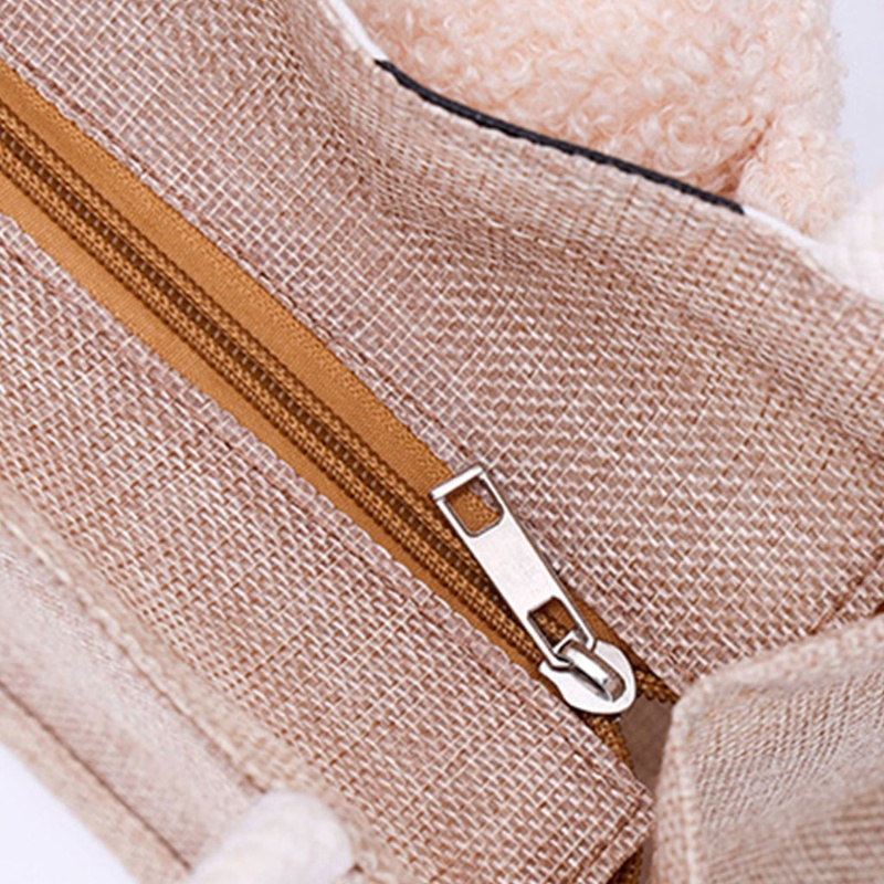 Túi Xách Đeo Vai Cỡ Lớn Hình Gấu Dễ Thương Cho Nữ