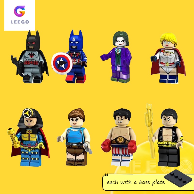 Lego Mô Hình Nhân Vật Siêu Anh Hùng Trang Trí