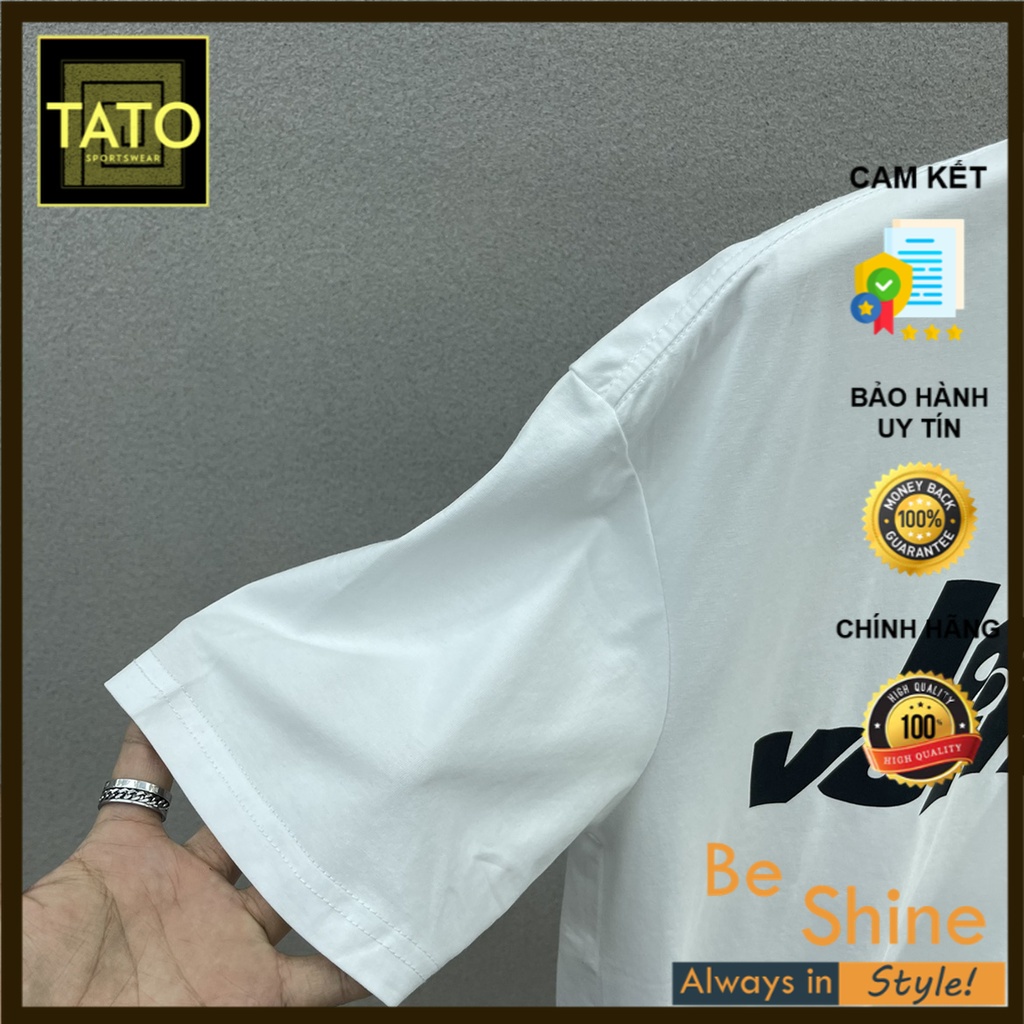 Áo Thun LV 02 in logo LouisVuitton , Áo Phông Unisex Form Rộng Chất Vải Cotton Thời Trang Nam Nữ - TATO Unisex Clothing