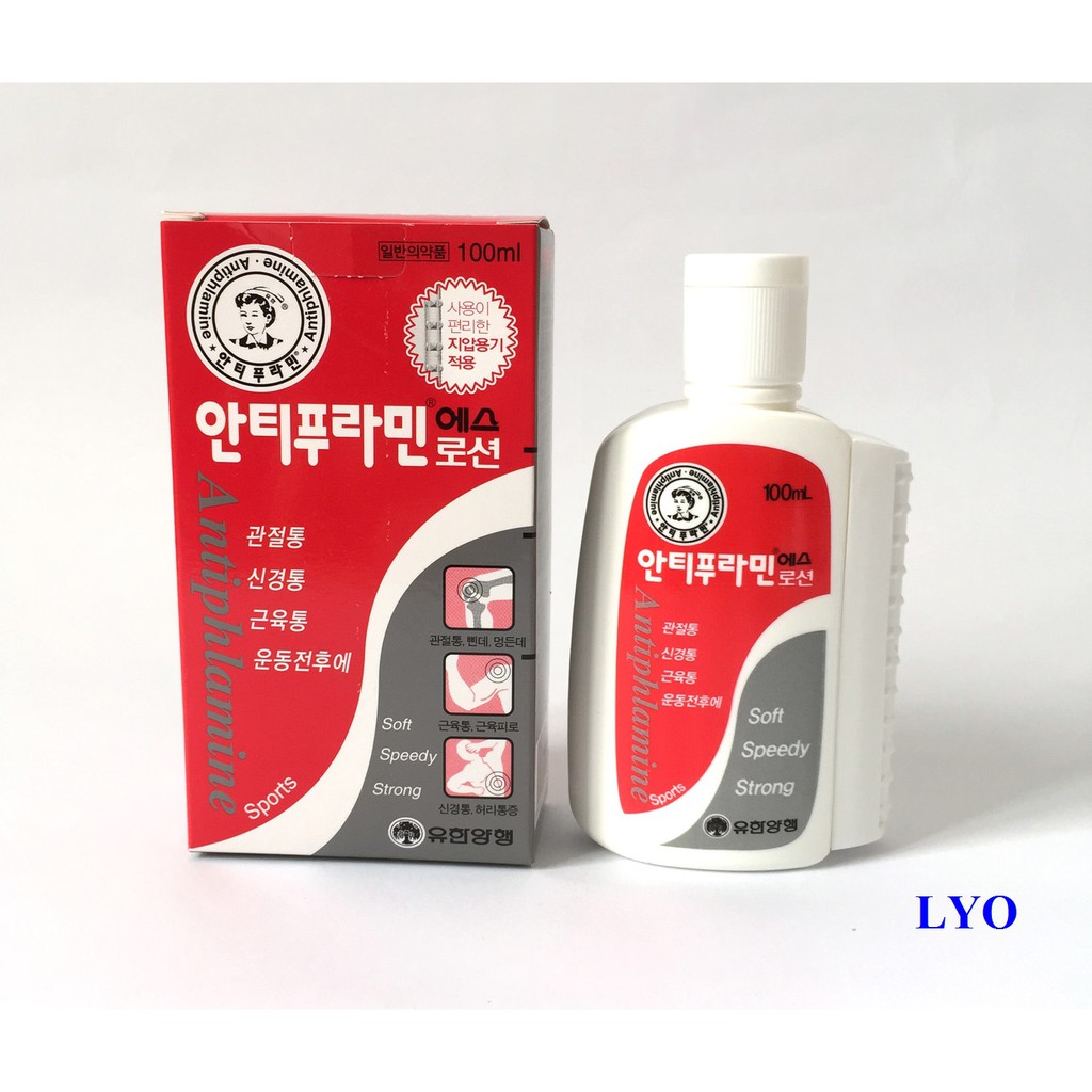 Dầu nóng Antiphlamine lotion Hàn Quốc 100ml chính hãng