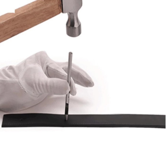 [10 CÂY] Đục Lỗ Thắt Lưng Lỗ 4cm-6cm (Thông Dụng) Cho Khóa Kim, Khóa Bấm Lỗ (Bán Sỉ)