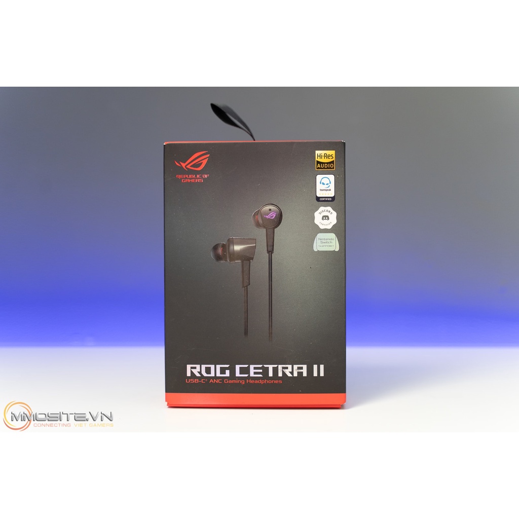 - [ RẺ VÔ ĐỊCH ] - Tai nghe ASUS ROG Cetra II - Chính Hãng Việt Nam - Mới 100%