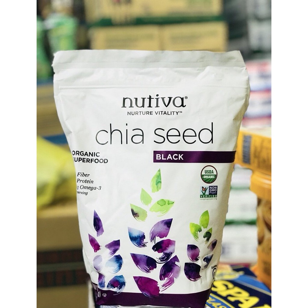 Hạt chia Nutiva Mỹ 907gram