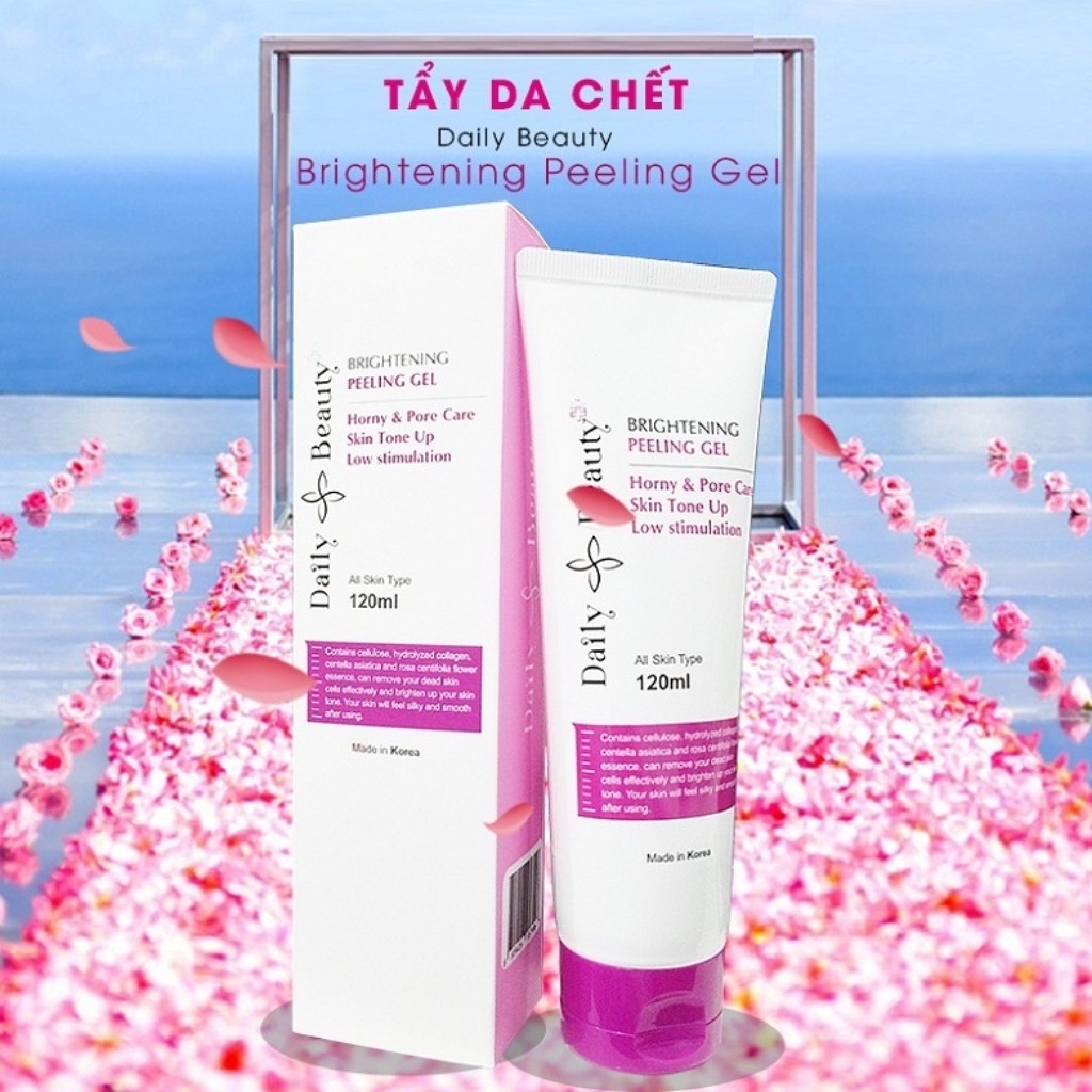 Gel tẩy tế bào chết Hàn Quốc Daily Beauty Brightening Peeling Gel R&B Việt Nam tẩy sạch, dưỡng ẩm, làm trắng, dịu nhẹ