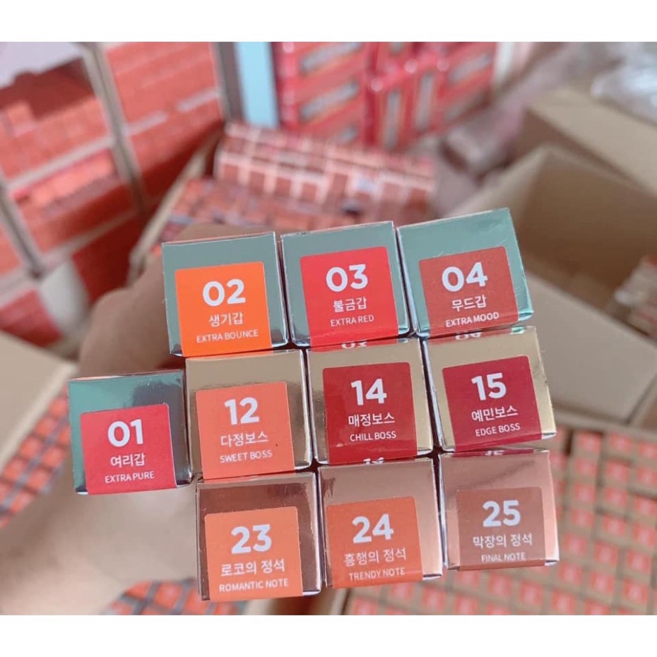 Son kem lì Bbia Last Velvet Lip Tint