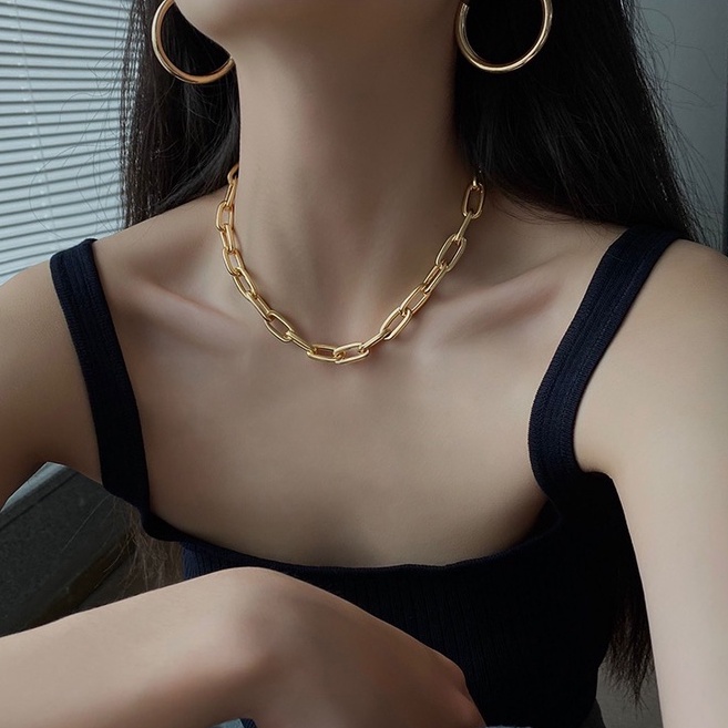 Vòng cổ Ngắn Thiết Kế Đơn Giản Phong Cách Âu Mỹ Thời Trang Cho Nữ