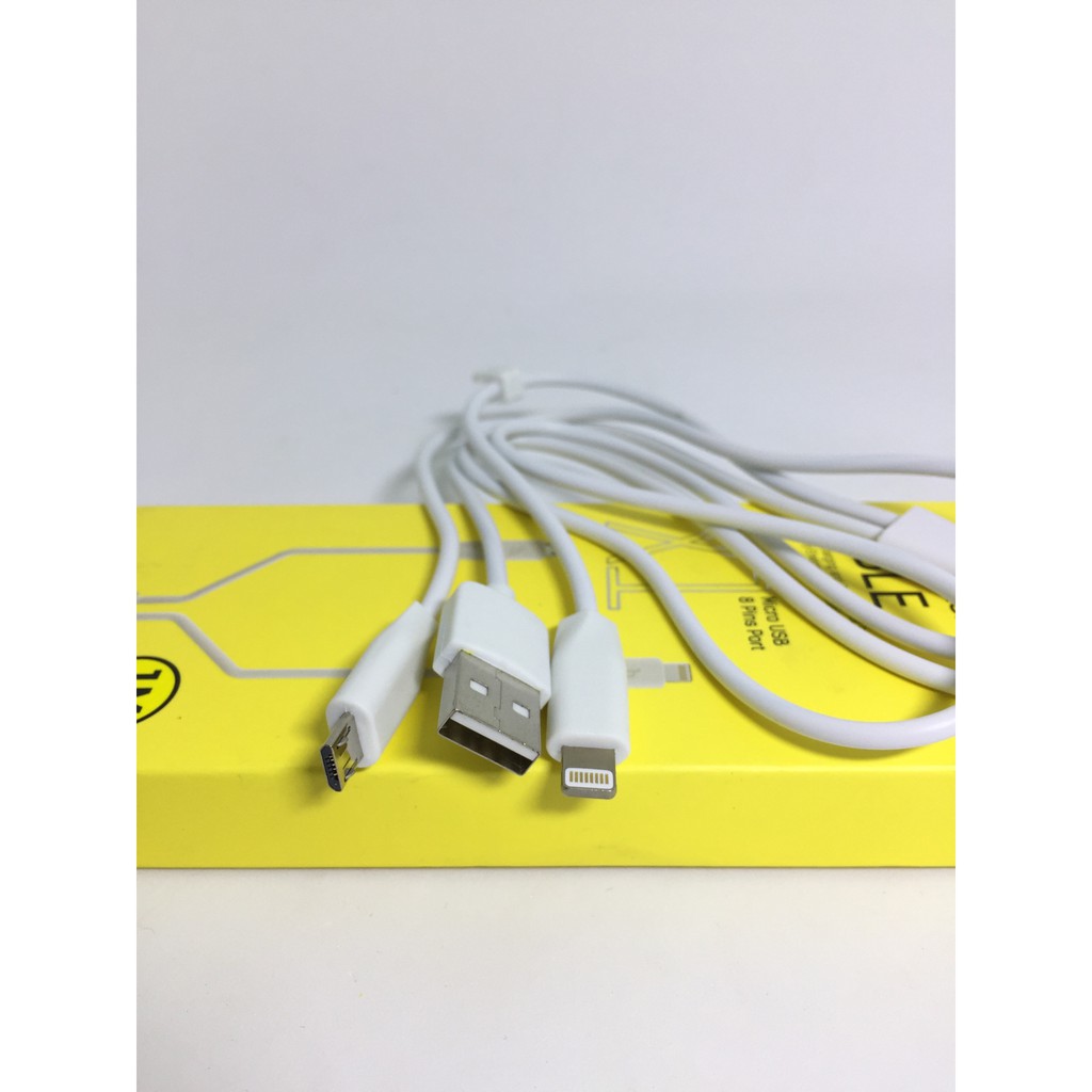 Dây usb Hoco 2 đầu CHÍNH HÃNG, giá tốt