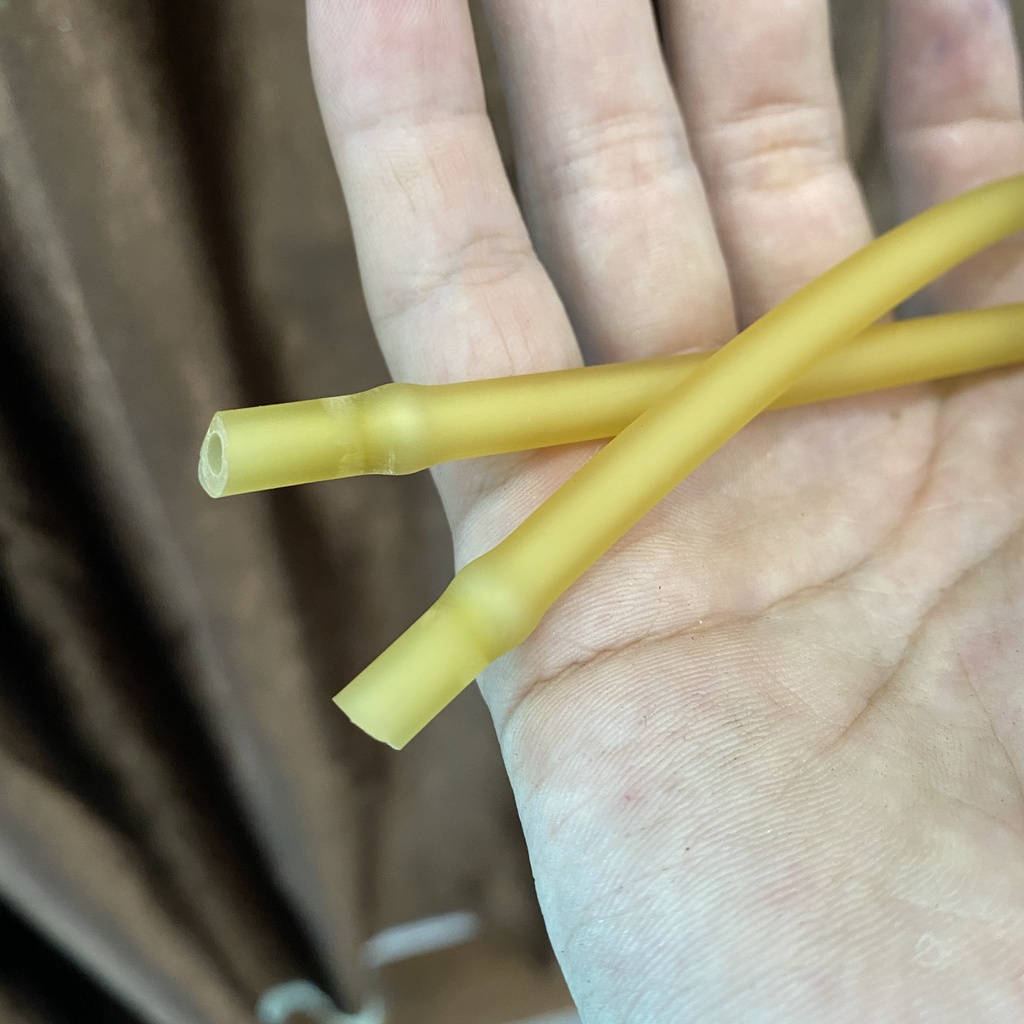 Dây thun bắn cá làm sẵn - dây tròn đơn gài bi 1 lớp