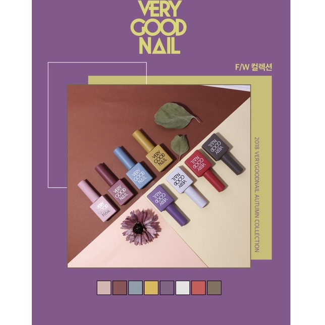 Chính hãng- Freeship Combo sơn gel Very Good Nail 6 chai ( tuỳ ý lựa màu)