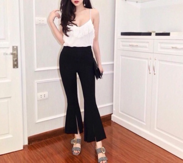 QUẦN ỐNG LOE  XẺ TÀ -hàng cao cấp | BigBuy360 - bigbuy360.vn