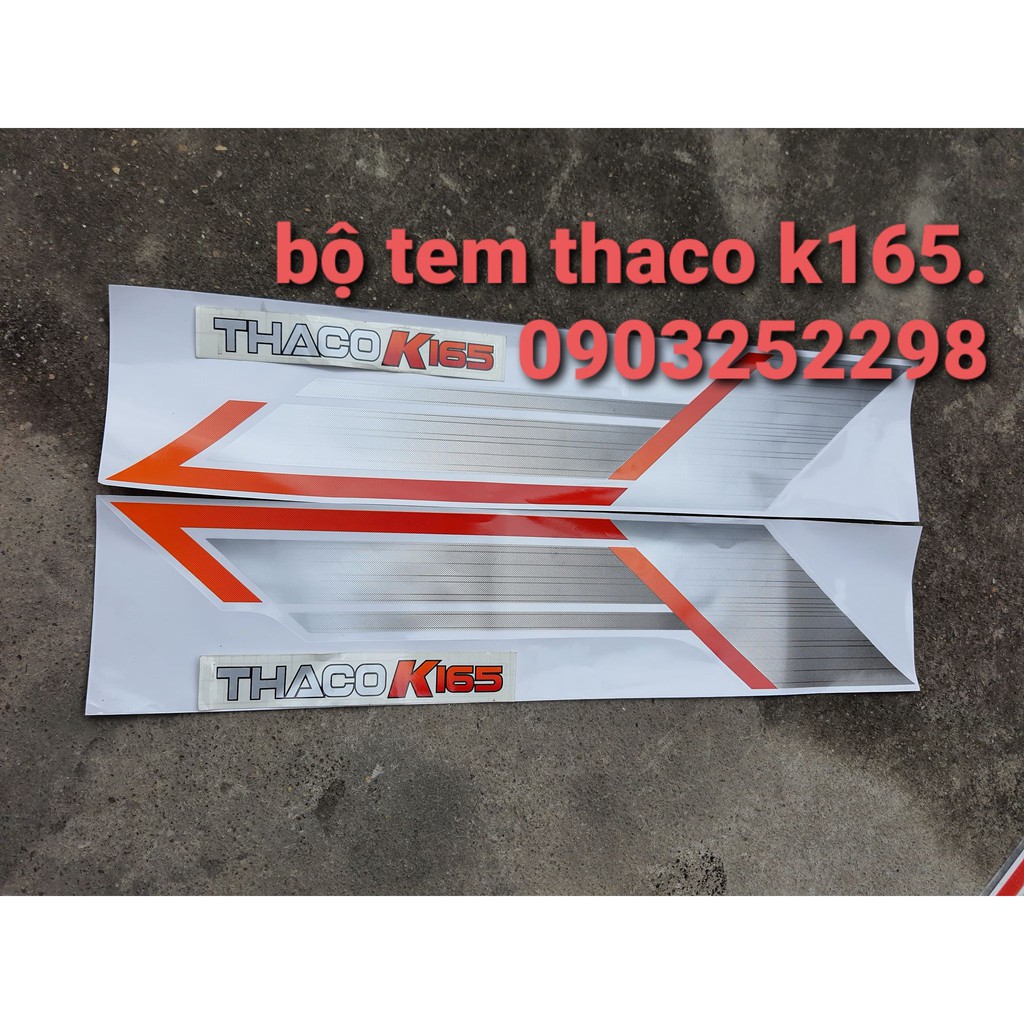 [Mã LIFEAUMAY giảm 10% tối đa 30k đơn 150k] tem cửa xe tải kèm chữ xe k165,k140,k3000, kia 1t4