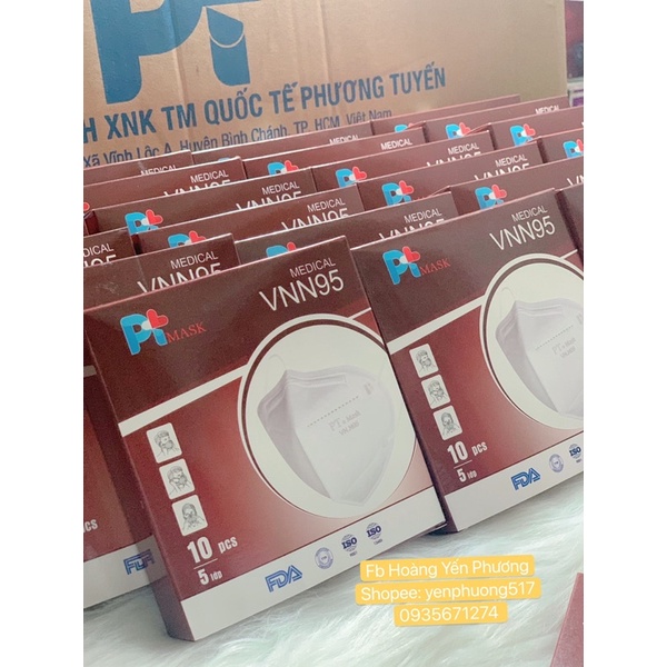 Khẩu Trang N95 PT 5 Lớp Kháng Khuẩn | BigBuy360 - bigbuy360.vn