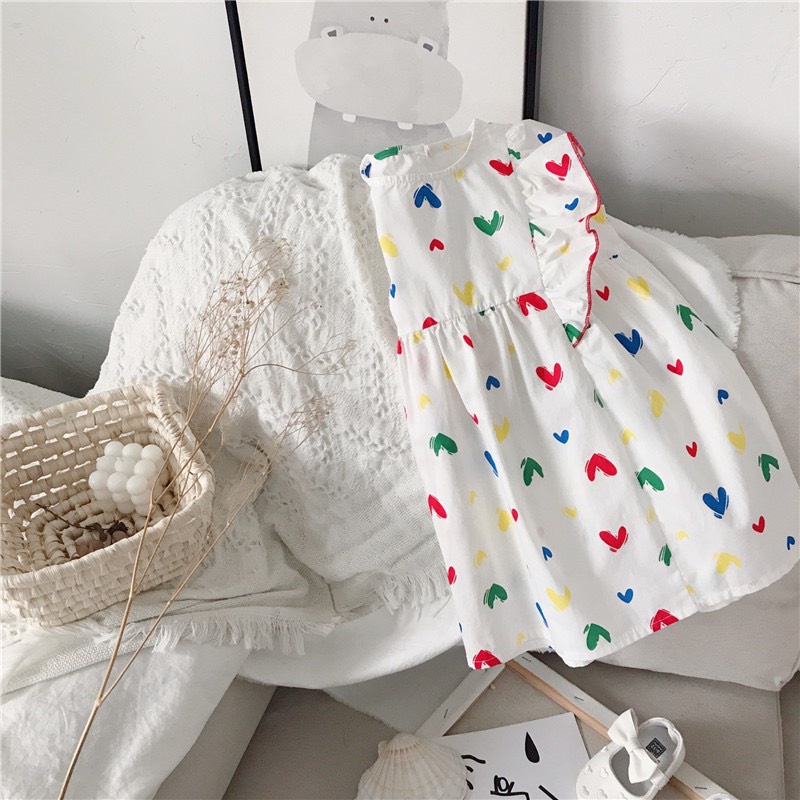 [HÀNG ĐẸP FREE SHIP] Váy đầm thô phong cách vintage/ Váy công chúa cực xinh cho bé gái