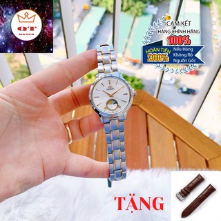 Đồng hồ nữ orient sun and moon ra-kb0001s10b chính hãng tặng dây da cao cấp