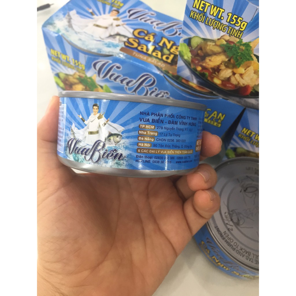 CÁ NGỪ SALAD - CÁ NGỪ VUA BIỂN ĐÀM VĨNH HƯNG / 155G HSD 23/06/2024