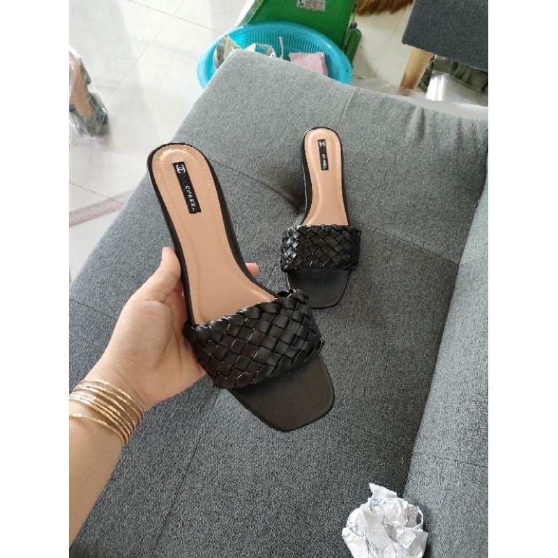 Dép thắt bính cao 2p