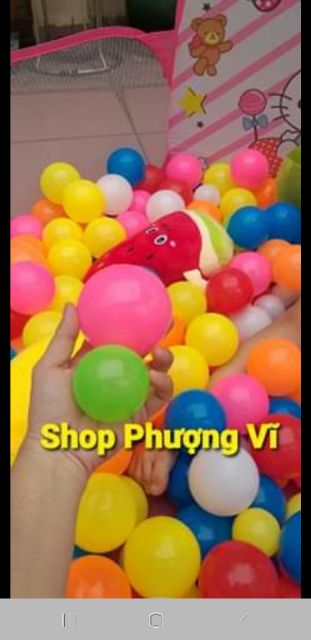 Túi 50 quả bóng nhựa Việt Nam phi 5cm cho bé yêu